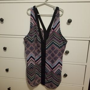 Sexy V neck tank top